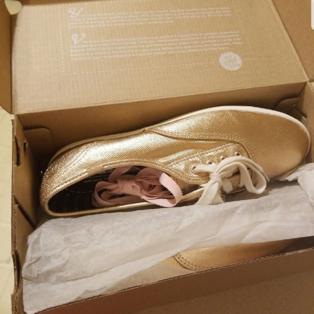 Keds rose gold brand new